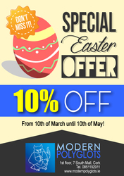 Special Easter Offer at Modern Polyglots