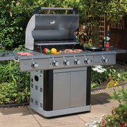 Lifestyle 4 Burner Stainless Steel BBQ from Hanley’s Home & Garden