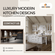 Luxury Modern Kitchen Designs for Homes & Commercial Spaces